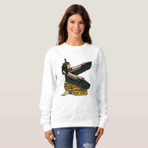 egyptian goddess womens sweatshirt