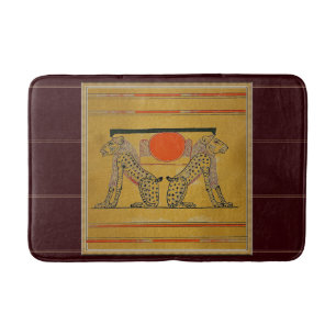 Egyptian Gods Bath Mat