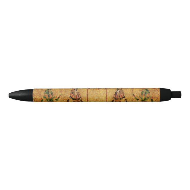 Egyptian Gods Black Ink Pen (Front)