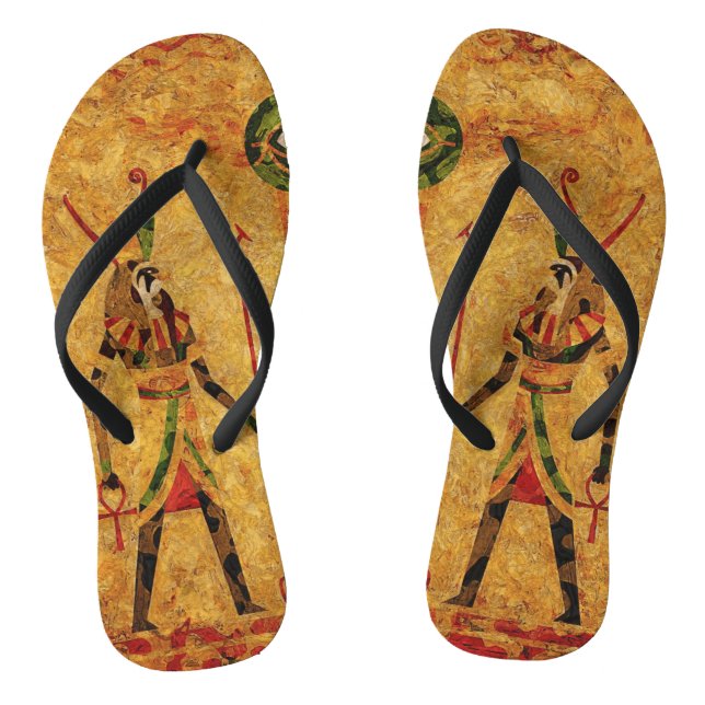 Egyptian Gods Jandals (Footbed)