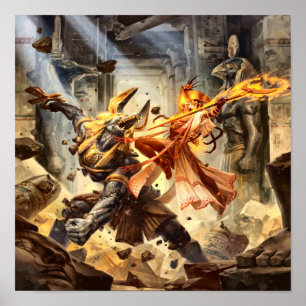 Egyptian Gods Poster