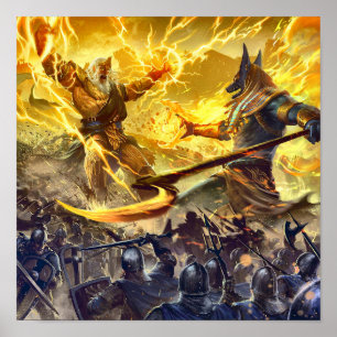 Egyptian Gods Poster