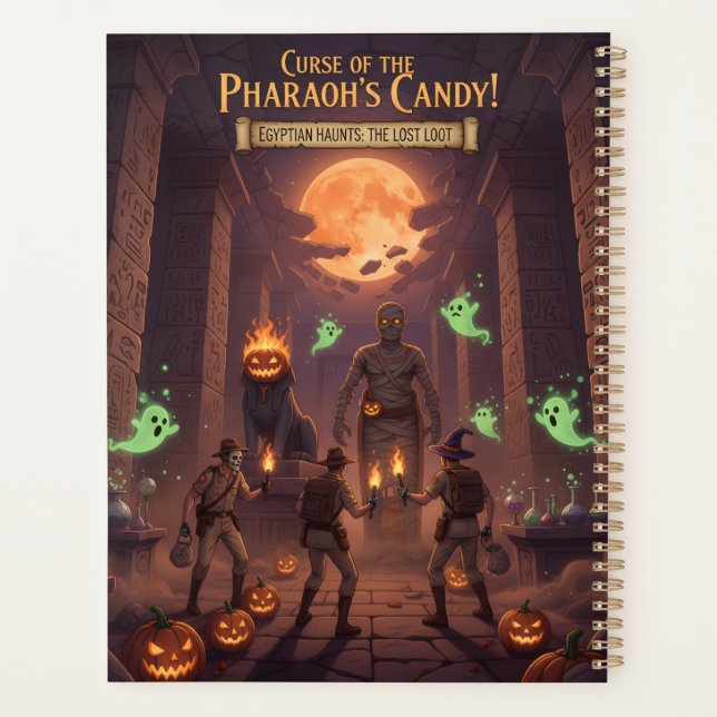 Egyptian Halloween Planner (Back)