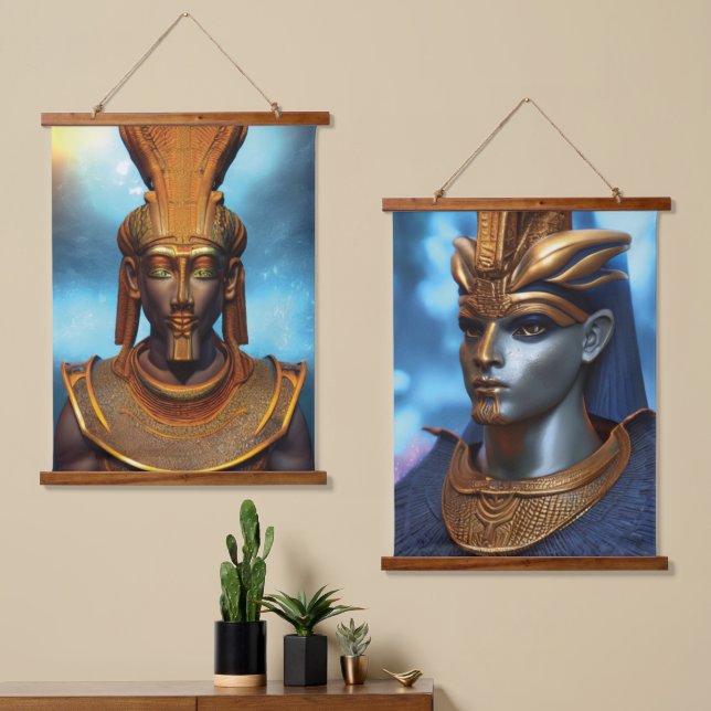 Egyptian Hanging Tapestry (Asymmetrical)