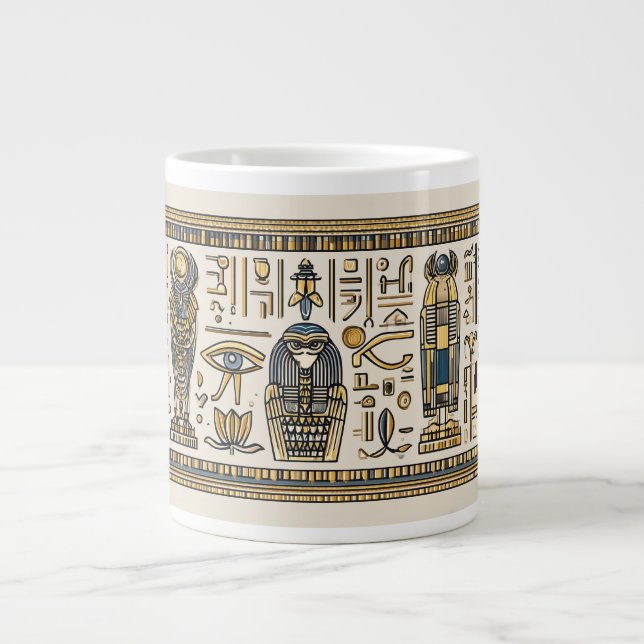 Egyptian Hieroglyph Mug | Pharaonic (Front)