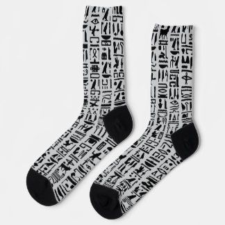 Egyptian Hieroglyph Socks