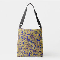 Egyptian hieroglyphic Lapis Lazuli and Gold