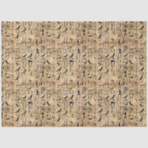 Egyptian hieroglyphics Birds Pattern 2