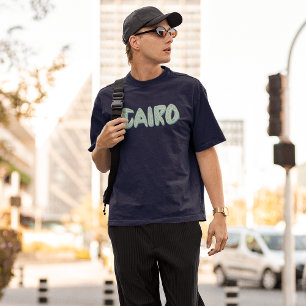 Egyptian Hieroglyphics Symbols in Cairo Letters T-Shirt