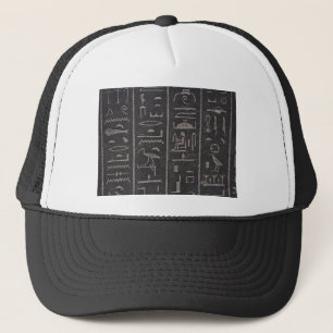 Egyptian Hieroglyphs Hat