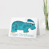 Egyptian Hippo Christmas