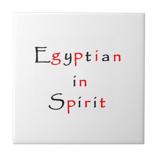 Egyptian in Spirit-tile Tile (Front)