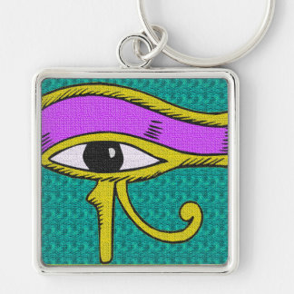 egyptian influence designed tie key ring