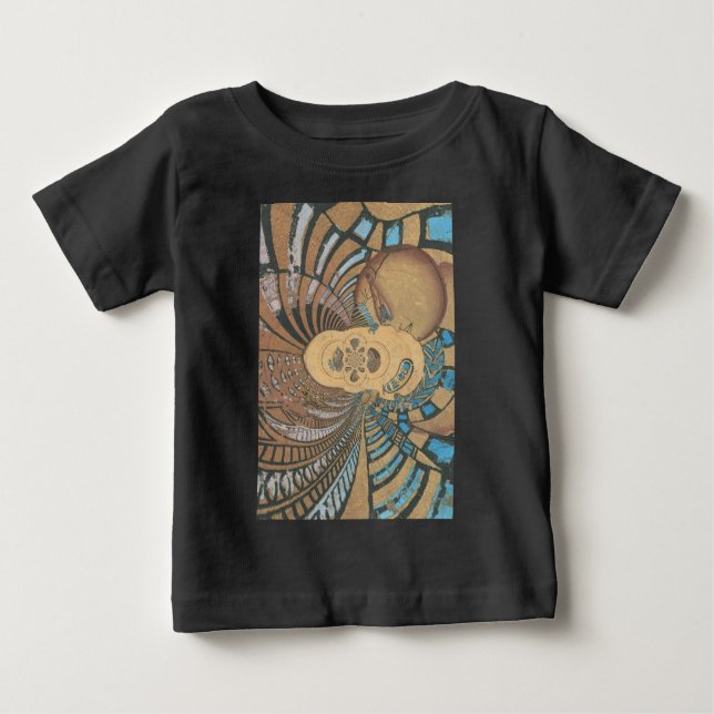egyptian king on pyprus.png baby T-Shirt (Front)
