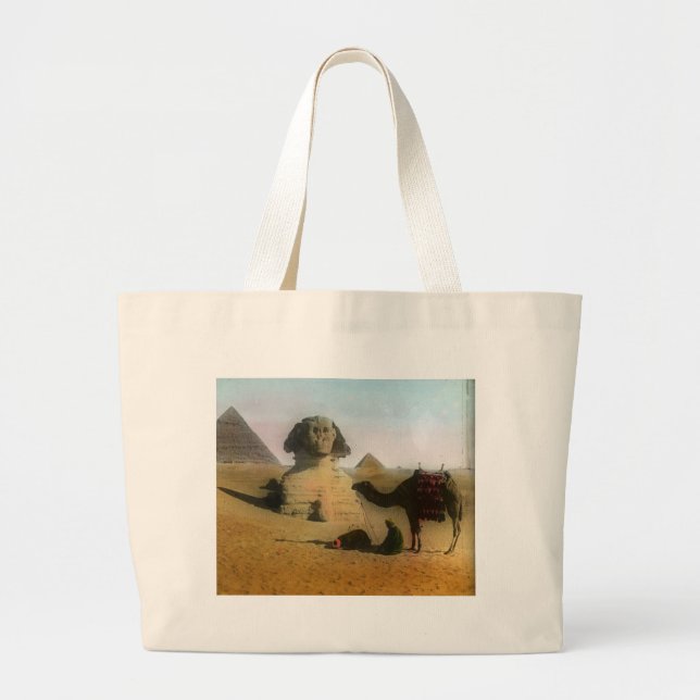 Egyptian Large Tote Bag (Front)
