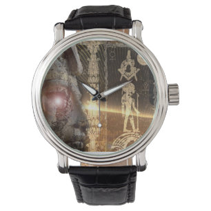 Egyptian Masonic Anunnaki watch