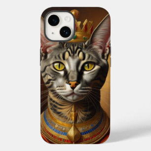 egyptian mau cat Case-Mate iPhone 14 case