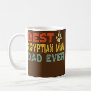 Egyptian Mau Cat Dad Owner Breeder Lover Kitten Coffee Mug