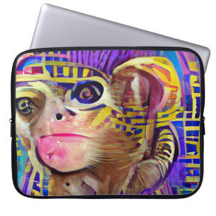 Egyptian Monkey Laptop Sleeve