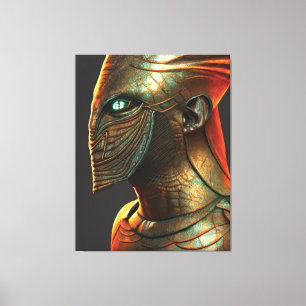Egyptian Osiris Canvas Print
