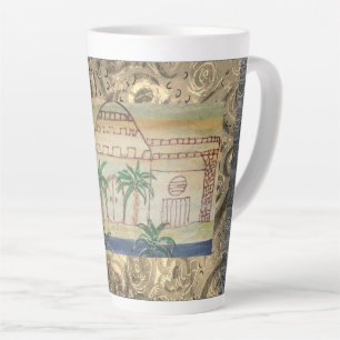 Egyptian Palace  Latte Mug