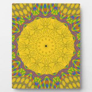 Egyptian Pattern Art Print Plaque