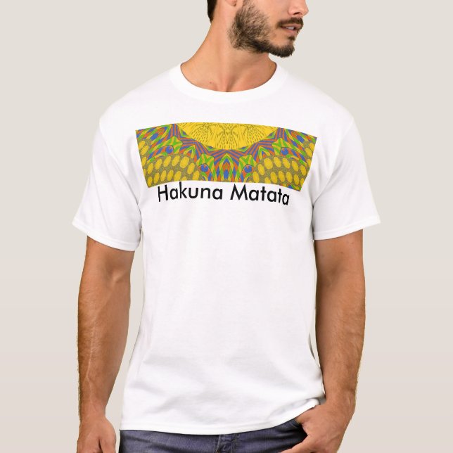 Egyptian Pattern Art Print T-Shirt (Front)