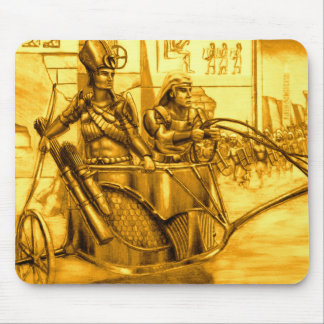 Egyptian Pharaoh in his Chariot Mouse Pad