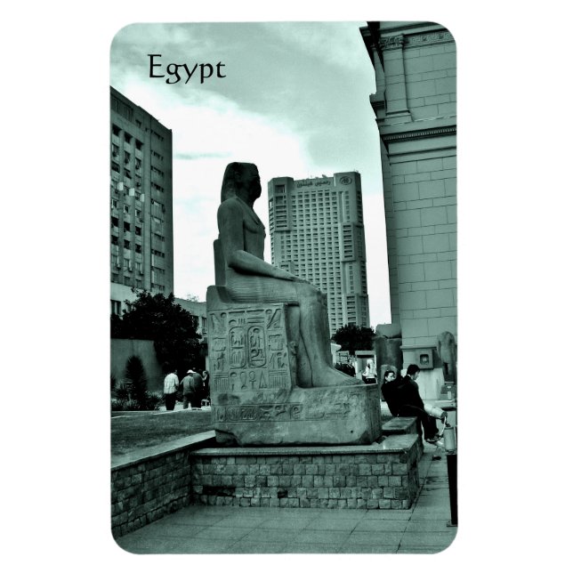 Egyptian Pharoah Magnet (Vertical)