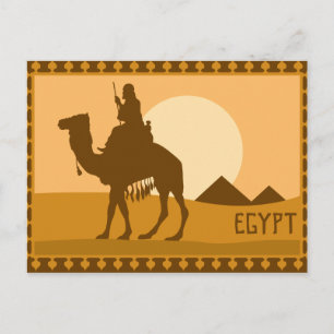 Egyptian Poster Postcard