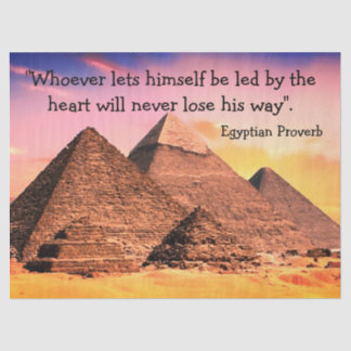 Egyptian Pyramid Tissue Paper