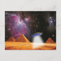 Egyptian Pyramids Giza Meets Space and UFO