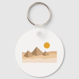 Egyptian Pyramids Key Ring