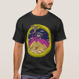 Egyptian Pyramids Ouroboros T-Shirt