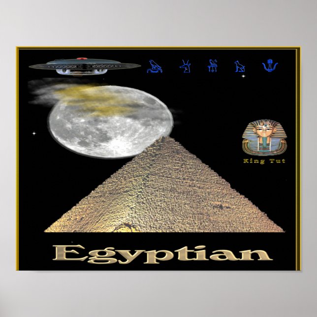 Egyptian pyramids poster (Front)