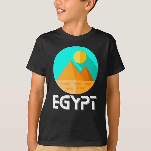 Egyptian pyramids Shirt (Front)