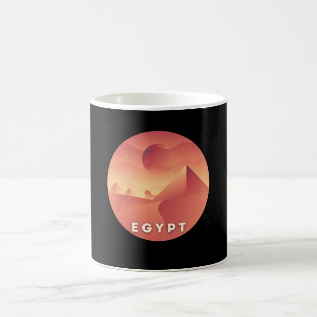 Egyptian Pyramids Shirt Coffee Mug (Center)