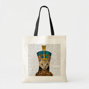 Egyptian Queen Cat Tote Bag