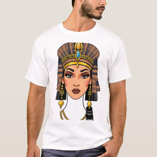 Egyptian Queen Cleopatra Illustration T-Shirt