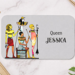 Egyptian Queen Name Tag Gift Personalised