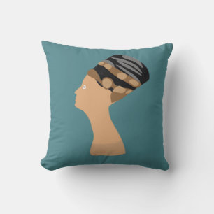 Egyptian queen Nefertiti Cushion