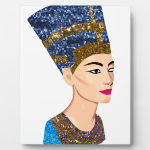 egyptian queen nefertiti plaque