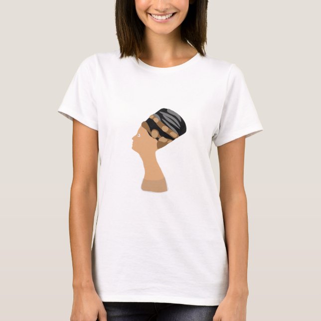 Egyptian queen Nefertiti T-Shirt (Front)