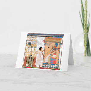 Egyptian Royal Design Card