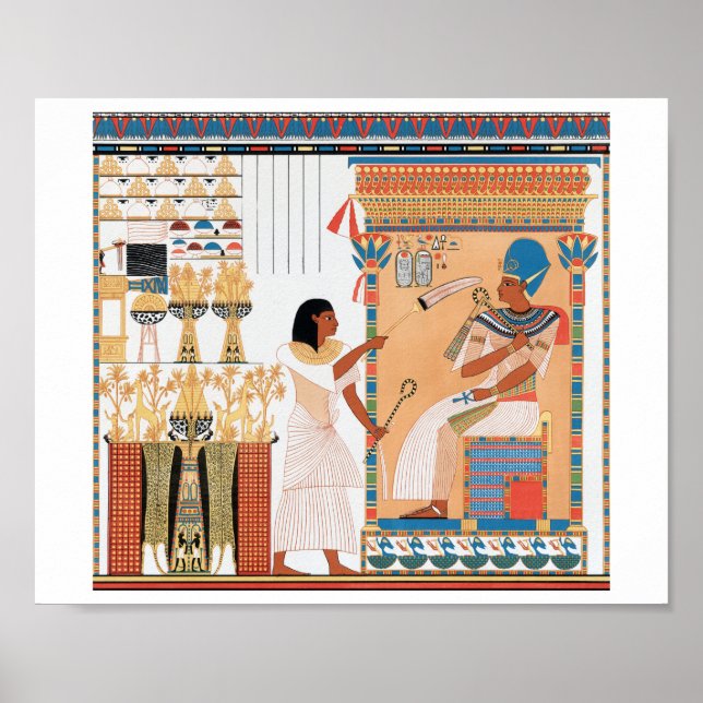 Egyptian Royal Design Poster (Front)