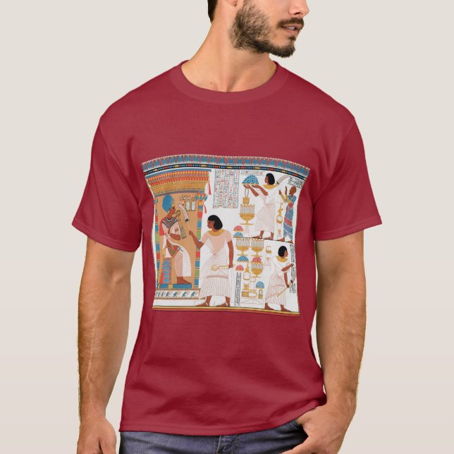 Egyptian Royal Design T-Shirt (Front)