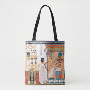 Egyptian Royal Design Tote Bag