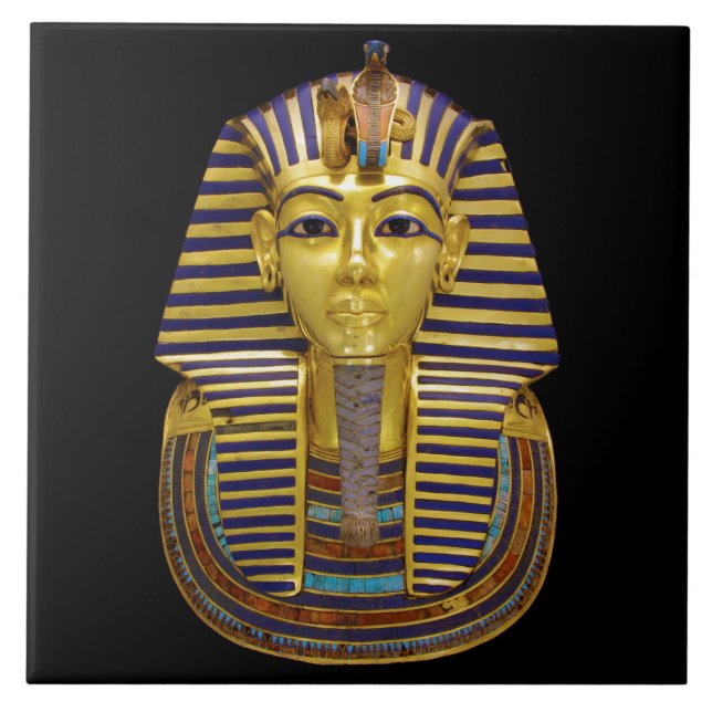 Egyptian Royal Golden Mask Tile (Front)