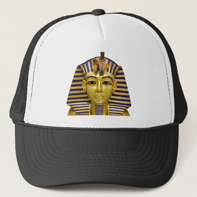 Egyptian Royal Golden Mask Trucker Hat (Front)