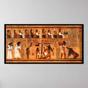 Egyptian Royal Papyrus Poster